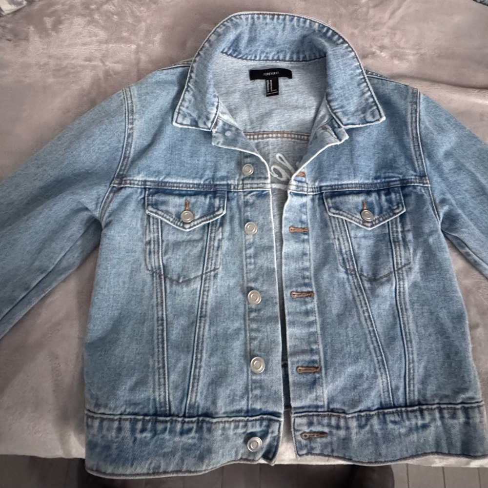 Forever 21 Blue Denim Jacket